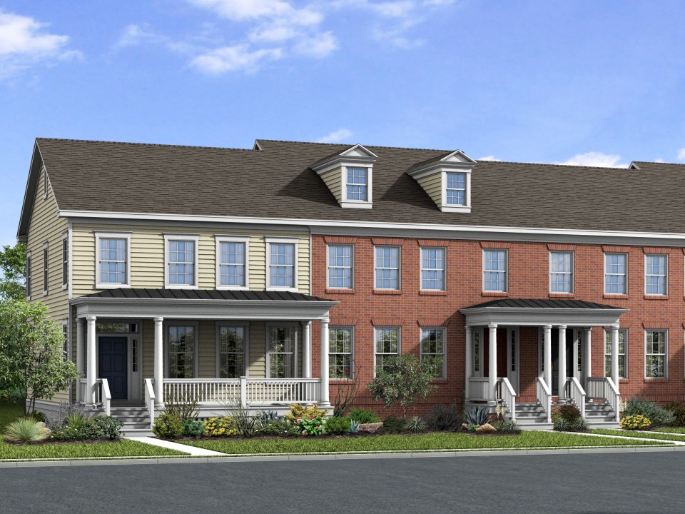 townhome for sale rendering